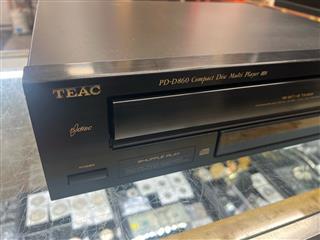TEAC PD-D860 5-DISC CD PLAYER **TESTED** NO REMOTE